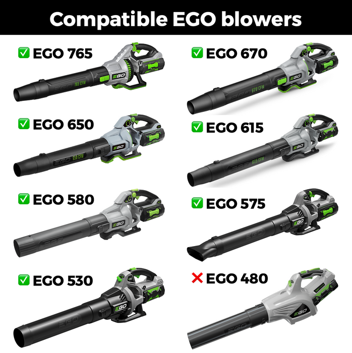 STUBBY™ Car Drying Nozzle for EGO Leaf Blowers (530, 575, 580, 615, 650, 670, & 765 Models)
