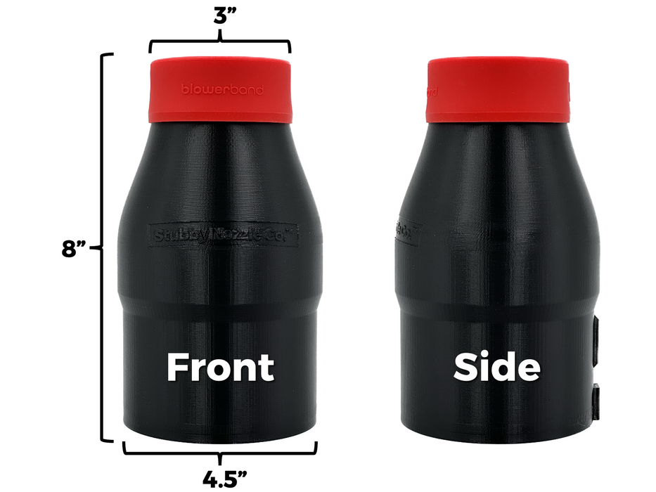 STUBBY™ Car Drying Nozzle for Milwaukee M18 FUEL Single Battery Leaf Blowers (2724-20 & 2728-20)