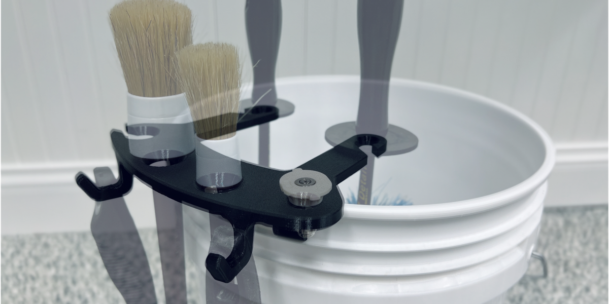 BucketCaddy™ - The Wheel, Tire, & Detailing Brush Organizer for 5-gall —  Stubby Nozzle Co.