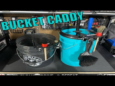 5 Gallon Bucket Organizer With Antifall Hooks & Buckle Car Wash Bucket Caddy  Wit